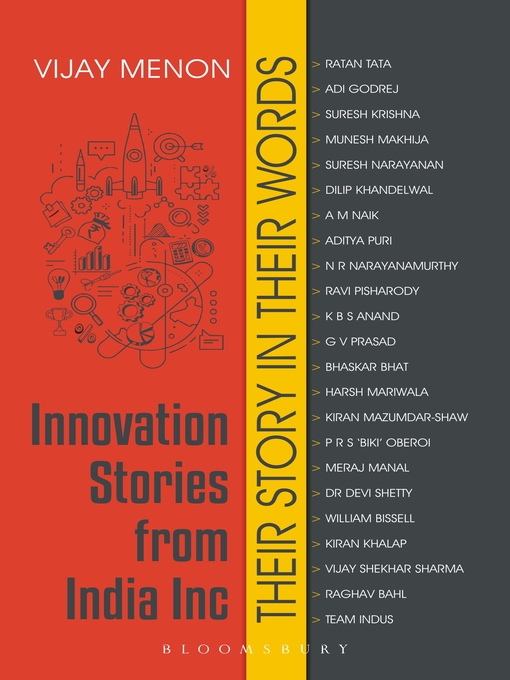 Title details for Innovation Stories from India Inc by Vijay Menon - Available